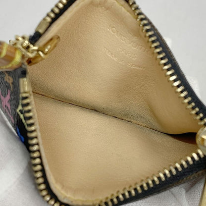 Louis Vuitton Coin Case Monogram Multicolor Pochette Cles M92654 Noir Black