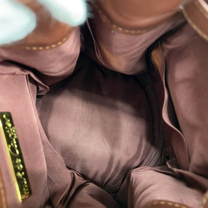 Cartier Shoulder Bag Must Leather Bordeaux Gold Hardware Women