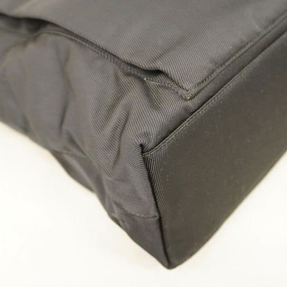 Gucci Handbag Bamboo 002 2122 Nylon Black Silver Hardware 2way Bag Womens