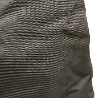 Gucci Handbag Bamboo 002 2122 Nylon Black Silver Hardware 2way Bag Womens