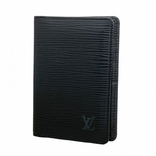 Louis Vuitton Epi Organizer De Poche Card Case M63582 Noir Black Men Women