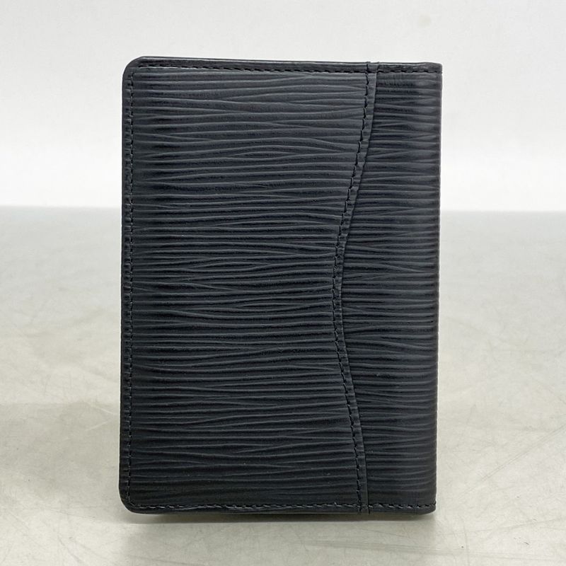 Louis Vuitton Epi Organizer De Poche Card Case M63582 Noir Black Men Women