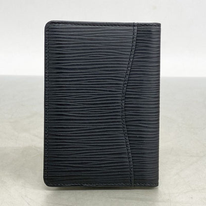 Louis Vuitton Epi Organizer De Poche Card Case M63582 Noir Black Men Women