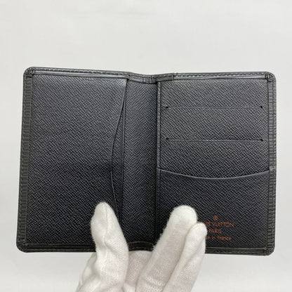 Louis Vuitton Epi Organizer De Poche Card Case M63582 Noir Black Men Women