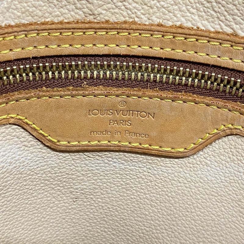 Louis Vuitton Tote Bag Monogram Bucket PM M42238 Brown Ladies