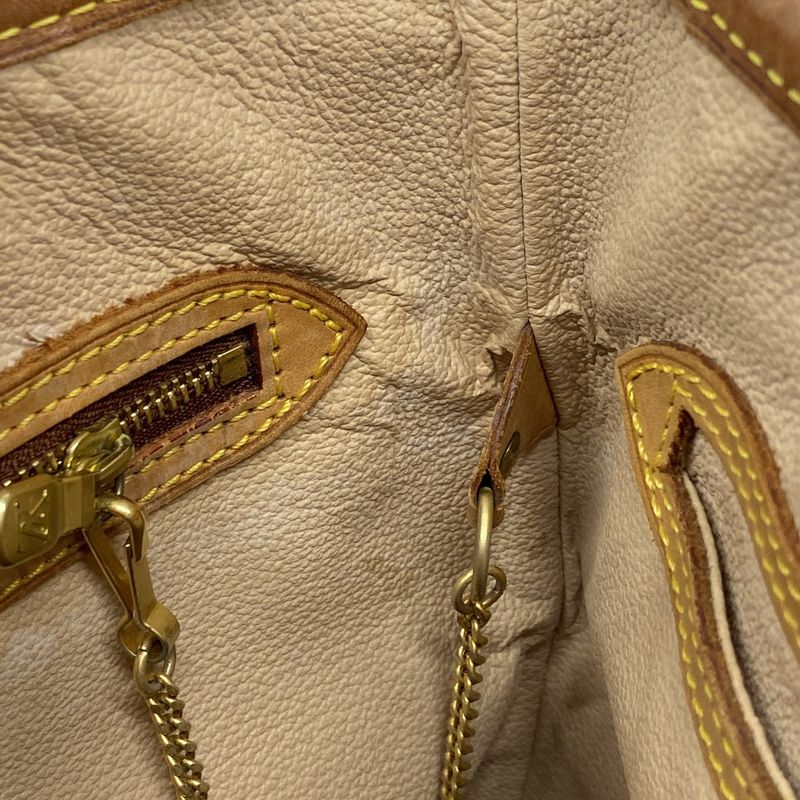 Louis Vuitton Tote Bag Monogram Bucket PM M42238 Brown Ladies