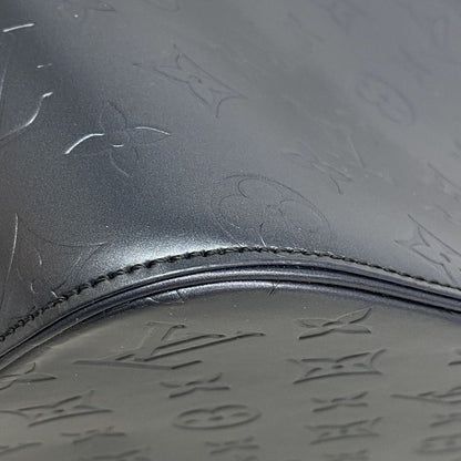 Louis Vuitton Monogram Matte Stockton M55115 Blue Women's Tote Bag