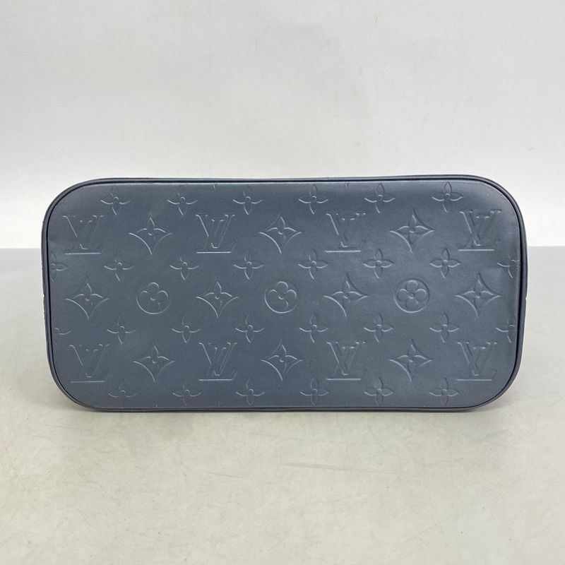Louis Vuitton Monogram Matte Stockton M55115 Blue Women's Tote Bag