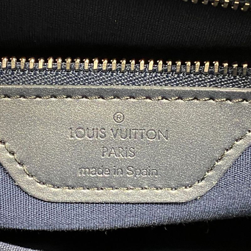 Louis Vuitton Monogram Matte Stockton M55115 Blue Women's Tote Bag