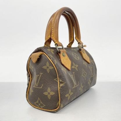 Louis Vuitton Handbag Monogram Mini Speedy M41534 Brown Ladies