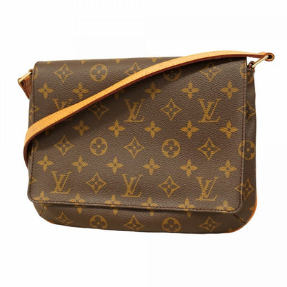 Louis Vuitton Shoulder Bag Monogram Musette Tango Short Strap M51257 Brown