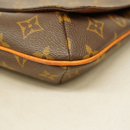 Louis Vuitton Shoulder Bag Monogram Musette Tango Short Strap M51257 Brown