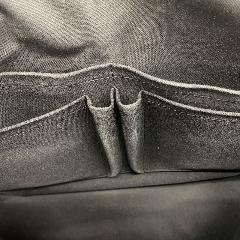 Louis Vuitton Shoulder Bag Damier Graphite Mique MM N41106 Black Men's