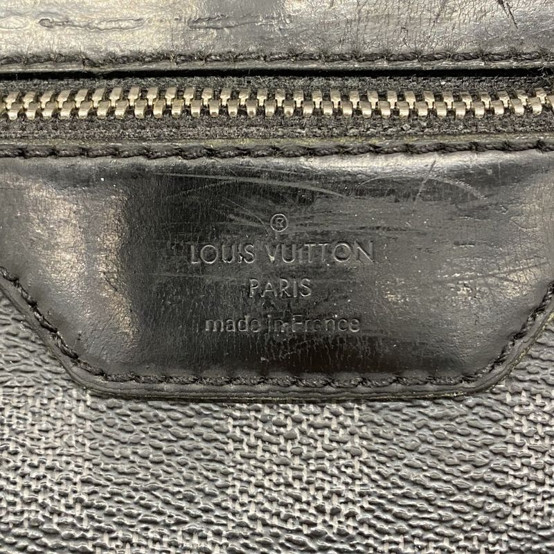 Louis Vuitton Shoulder Bag Damier Graphite Mique MM N41106 Black Men's