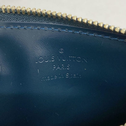 Louis Vuitton Coin Case Vernis Pochette Cles NM M93665 Blue New Ladies