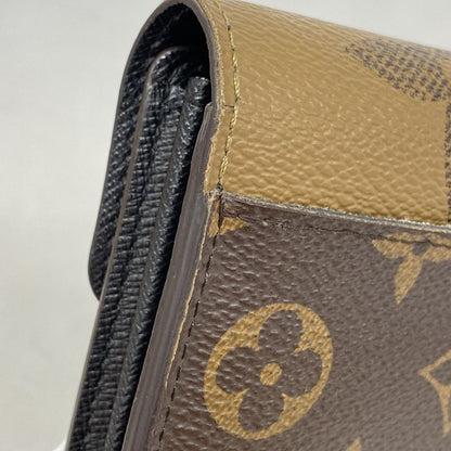 Louis Vuitton Long Wallet Monogram Giant Reverse Portefeuille Sarah M80726