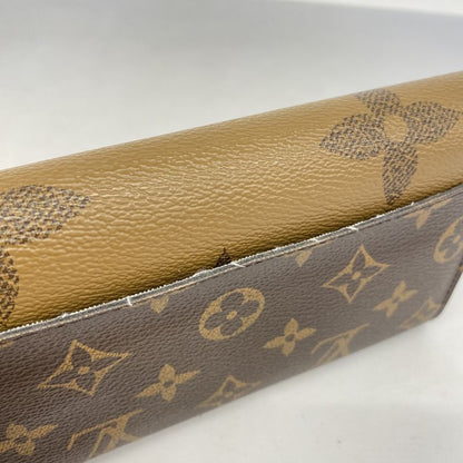Louis Vuitton Long Wallet Monogram Giant Reverse Portefeuille Sarah M80726
