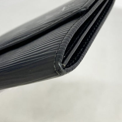 Louis Vuitton Coin Case Epi Porte Culte Surple M63512 Noir Black Men Women