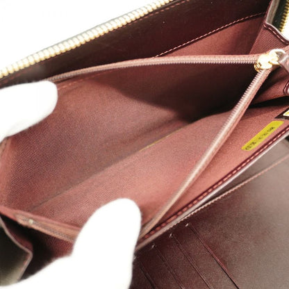 Chanel Long Wallet Matelasse Caviar Skin Black Gold Hardware Women