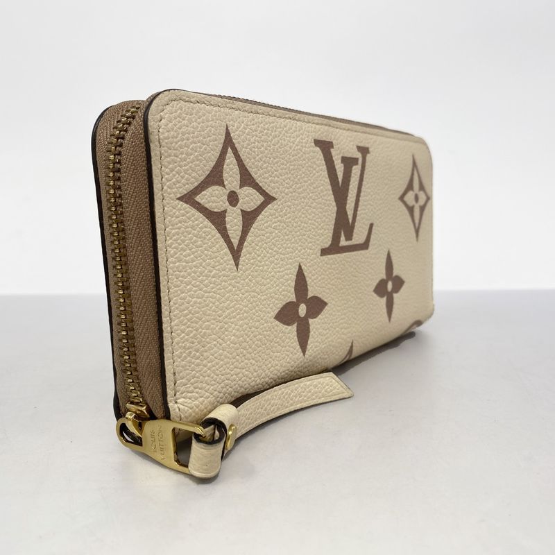 Louis Vuitton Long Wallet Monogram/empreinte Bicolor Zippy Wallet M80116 Cles