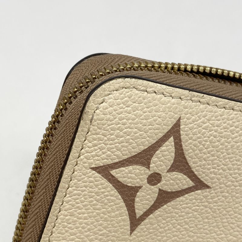 Louis Vuitton Long Wallet Monogram/empreinte Bicolor Zippy Wallet M80116 Cles