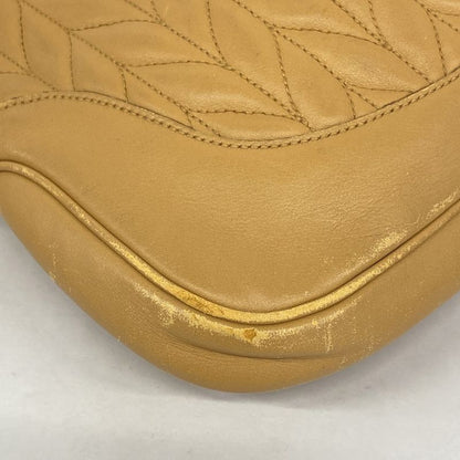 Gucci Shoulder Bag Jackie 001 4015 Leather Brown Gold Hardware Women's