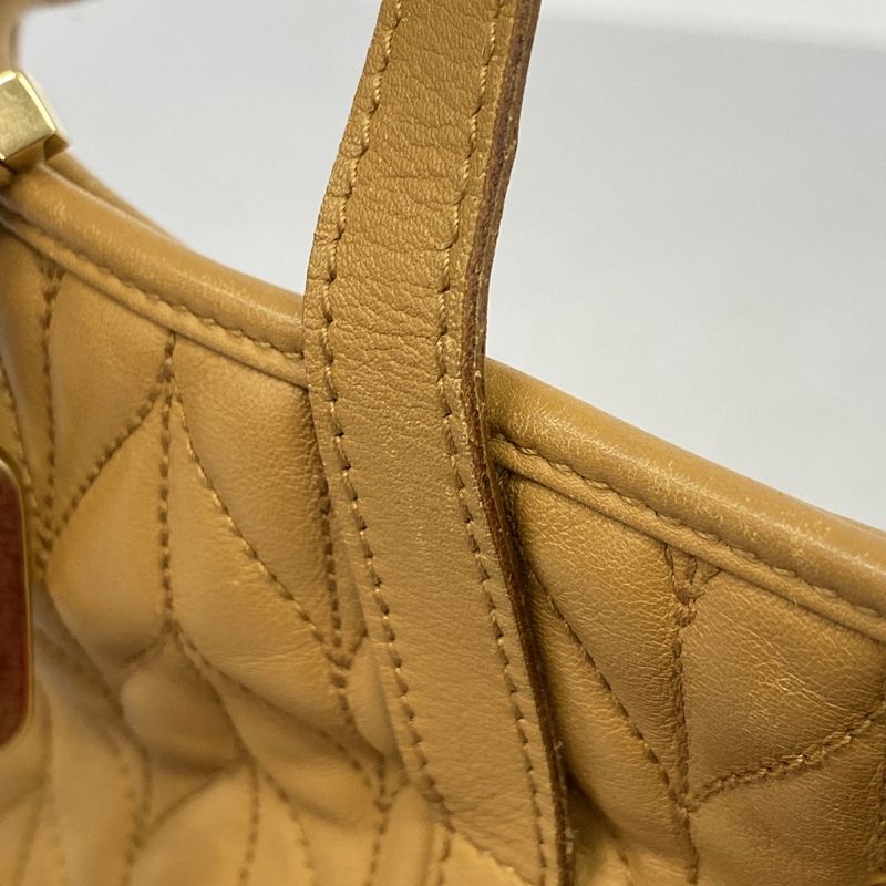 Gucci Shoulder Bag Jackie 001 4015 Leather Brown Gold Hardware Women's