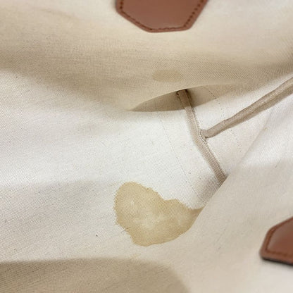 Gucci Tote Bag GG Supreme 309499 PVC Brown Chien Pan Gold Hardware Women's