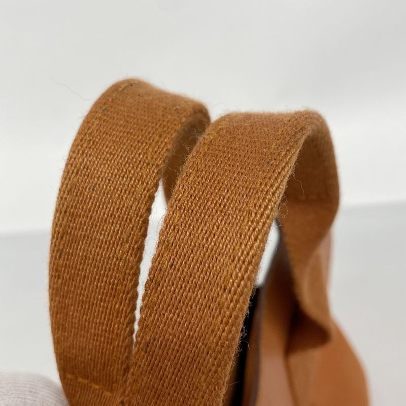 Hermes Tote Bag Valparaiso PM Twirl Chevron Orange Silver Hardware Women