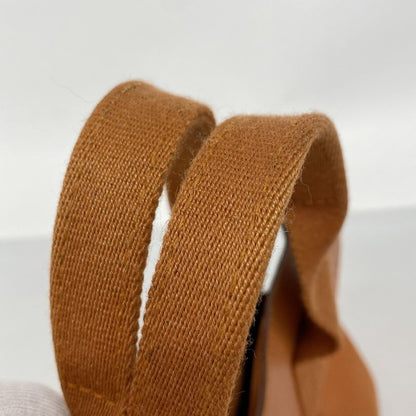 Hermes Tote Bag Valparaiso PM Twirl Chevron Orange Silver Hardware Women