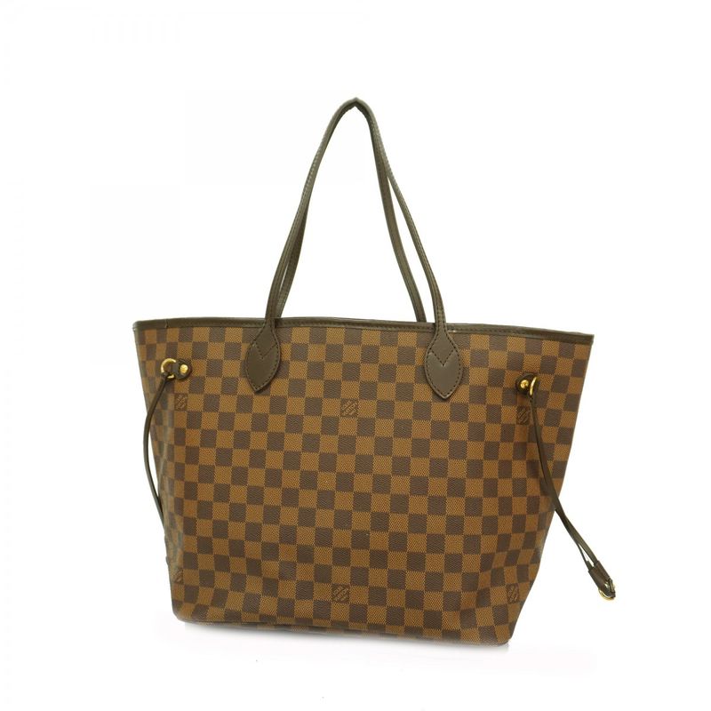 Louis Vuitton Tote Bag Damier Neverfull MM N51105 Ebene Womens