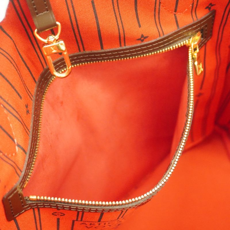 Louis Vuitton Tote Bag Damier Neverfull MM N51105 Ebene Womens