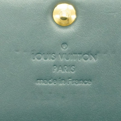 Louis Vuitton Vernis Portefeuille Sarah M93667 Blue New Women's Long Wallet