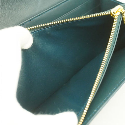 Louis Vuitton Vernis Portefeuille Sarah M93667 Blue New Women's Long Wallet