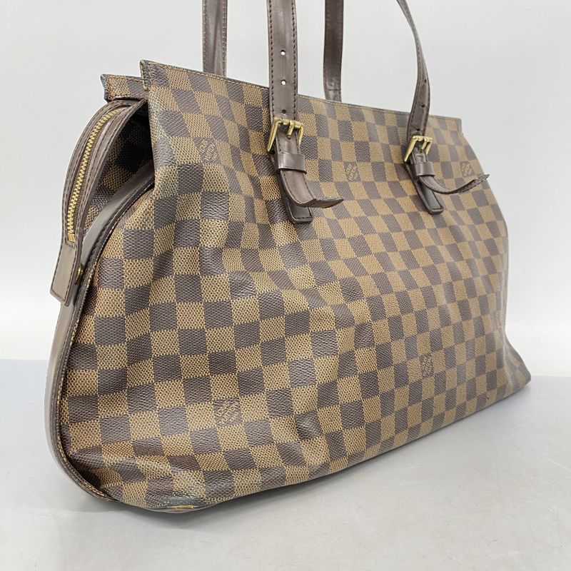 Louis Vuitton Damier Chelsea N51119 Ebene Womens Tote Bag