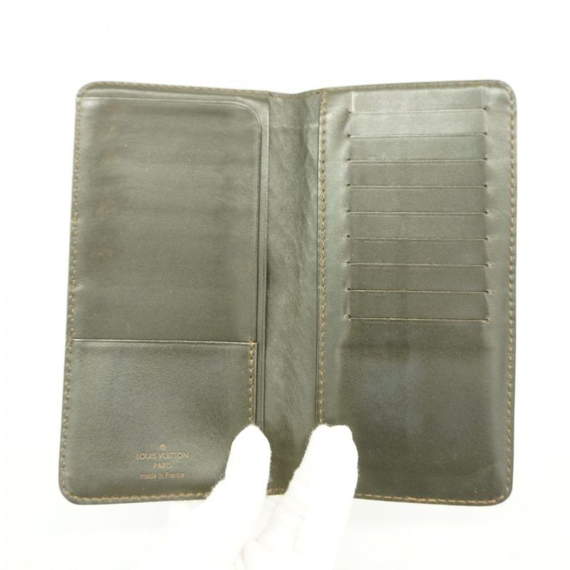 Louis Vuitton Long Wallet Utah Porte Barrule Carte Cles Di M92999 Cafe Men's