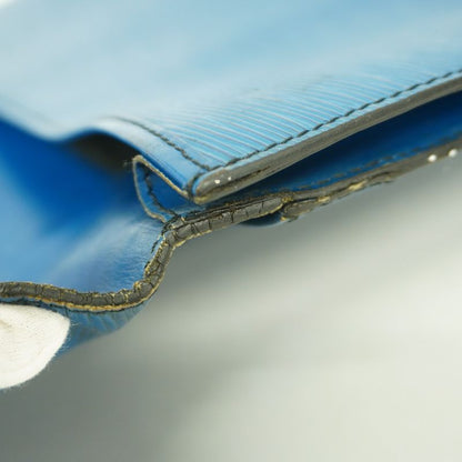 Louis Vuitton Epi Pochette Unverop Clutch Bag M52585 Toledo Blue Men's