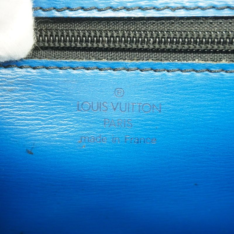 Louis Vuitton Epi Pochette Unverop Clutch Bag M52585 Toledo Blue Men's