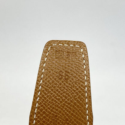 Hermes Belt Constance H Belt Courchevel Gold Hardware □C Marked Ladies