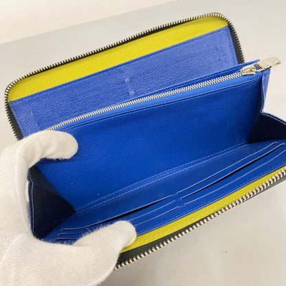 Louis Vuitton Epi Damier Graphite Zippy Organizer NM M68227 Navy Black Men's