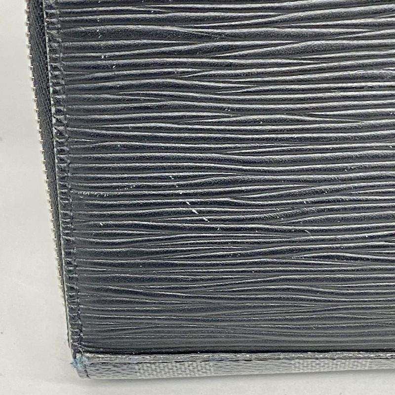 Louis Vuitton Epi Damier Graphite Zippy Organizer NM M68227 Navy Black Men's