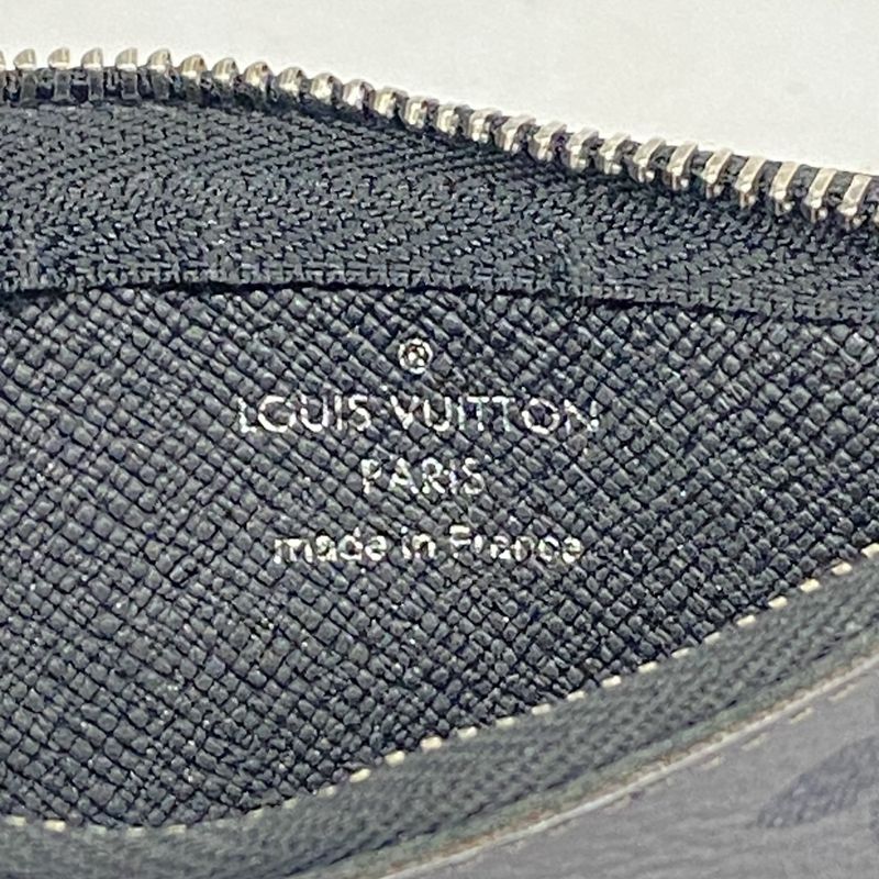Louis Vuitton Coin Case Monogram Eclipse Reverse Pochette Cles M80905 Gray