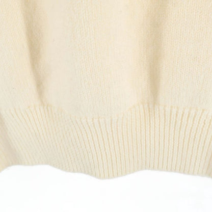 Louis Vuitton 21SS Clock Intarsia Crewneck Knit Sweater Rm211 ZLL Hkn78w White