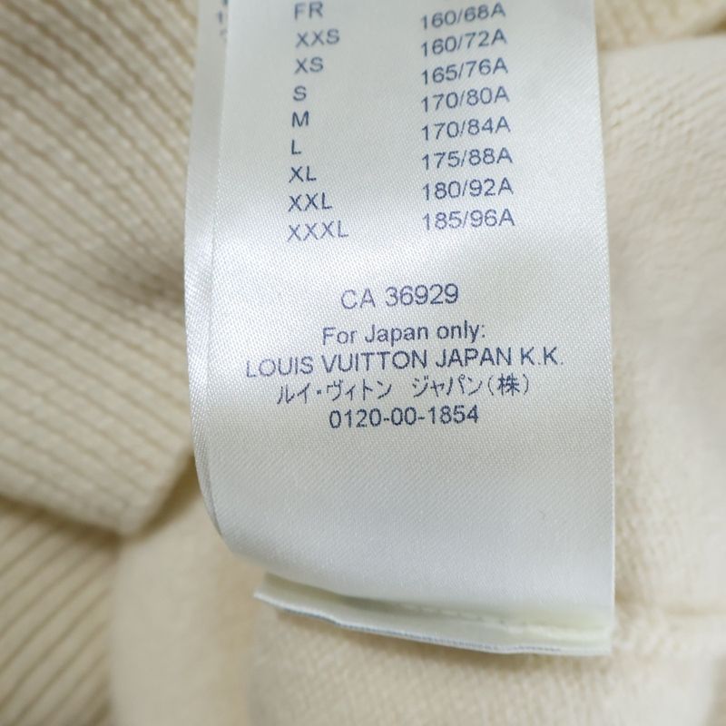 Louis Vuitton 21SS Clock Intarsia Crewneck Knit Sweater Rm211 ZLL Hkn78w White