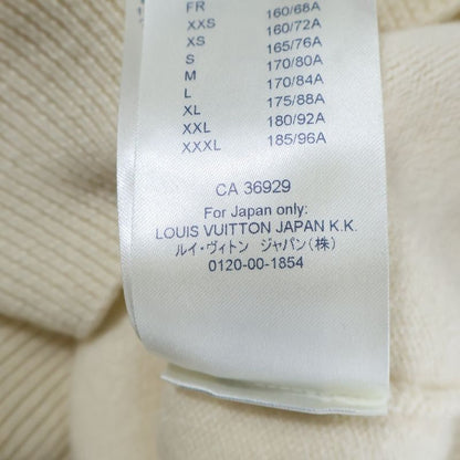Louis Vuitton 21SS Clock Intarsia Crewneck Knit Sweater Rm211 ZLL Hkn78w White