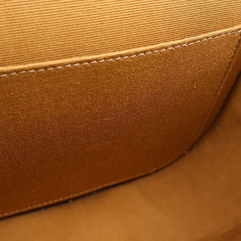 Celine Triomphe Folco Medium Bag Shoulder Bag Brown