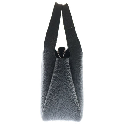 Prada Vittero Dino Handbag Mini Bag Black Leather 1ba349 Silver Hardware