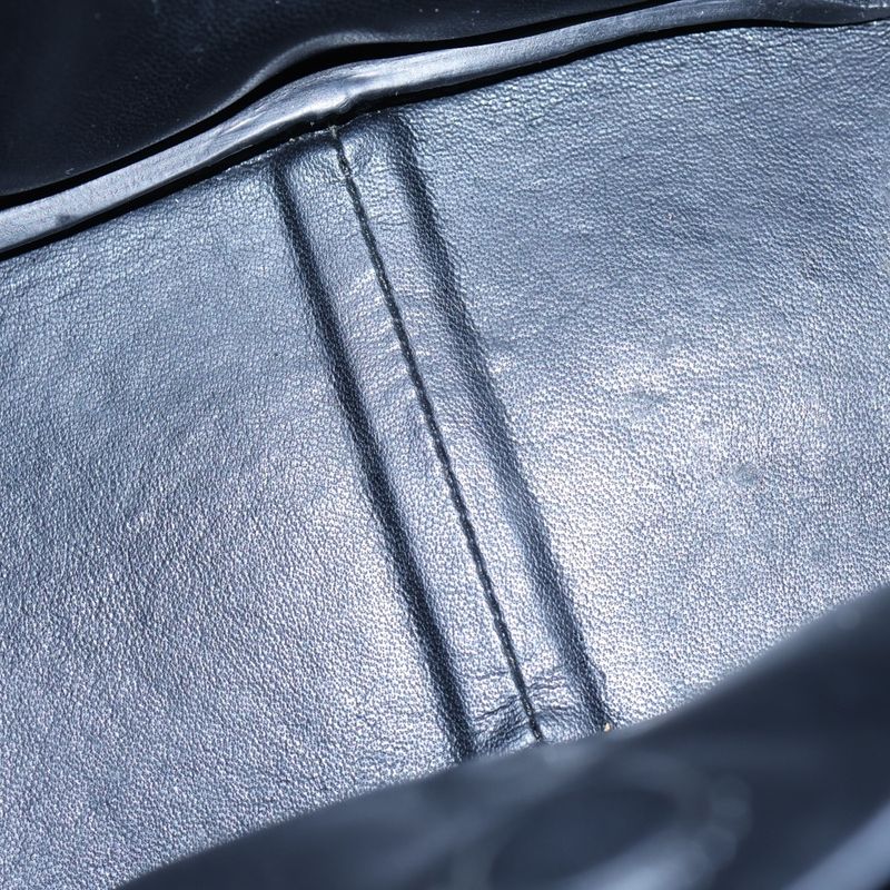 Prada Vittero Dino Handbag Mini Bag Black Leather 1ba349 Silver Hardware