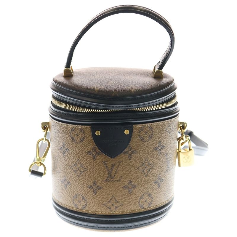 Louis Vuitton Monogram Reverse Cannes 2WAY Bag Shoulder Bag Handbag Brown X