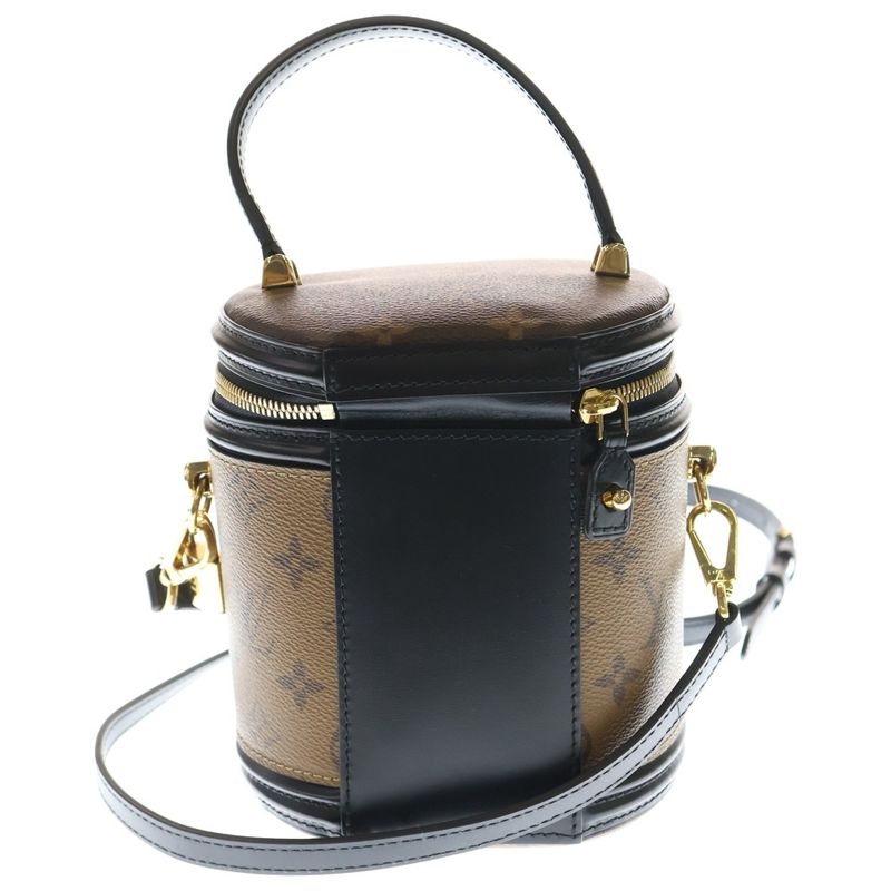 Louis Vuitton Monogram Reverse Cannes 2WAY Bag Shoulder Bag Handbag Brown X